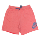 NIKE Mens Casual Shorts Red Relaxed XL W36