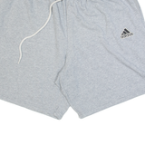 ADIDAS Mens Casual Shorts Grey Relaxed 2XL W26
