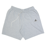 ADIDAS Mens Casual Shorts Grey Relaxed 2XL W26