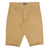 KANGOL Mens Chino Shorts Brown M W32