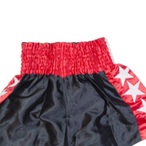 Muay Thai Boxing Mens Sports Shorts Black S W22