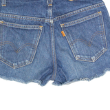 LEVI'S Womens Denim Shorts Blue Slim 90s S W28