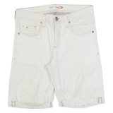 DRIVER Mens Chino Shorts Beige M W32