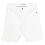 DRIVER Mens Chino Shorts White M W31
