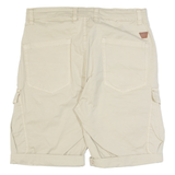 DRIVER Mens Cargo Shorts Beige M W30