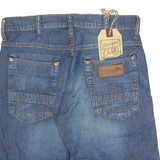 WRANGLER Crank Mens Denim Shorts Blue S W19