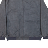 ROSS RIVER Mens Bomber Jacket Grey XL