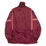 THE ORIGINAL SNOWMOBILE SUIT Womens Jacket Maroon Nylon 80s L