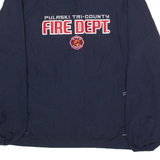X-GRAIN Pulaski Tri-County Fire Dept. Mens Pullover Jacket Blue USA M