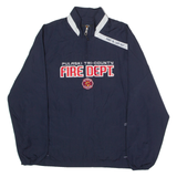 X-GRAIN Pulaski Tri-County Fire Dept. Mens Pullover Jacket Blue USA M