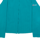 BERGHAUS Womens Fleece Jacket Green UK 12