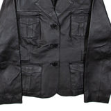Womens Jacket Black Leather S