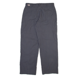 RED KAP Mens Trousers Grey Relaxed Straight W36 L32