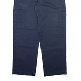 DICKIES Cargo Mens Trousers Blue Relaxed Straight W37 L30