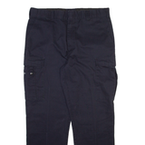 DICKIES Carpenter Mens Trousers Grey Relaxed Straight W37 L31