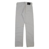LEVI'S 512 Mens Trousers Grey Slim Tapered W29 L32