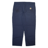 CARHARTT Mens Trousers Blue Relaxed Straight W38 L29