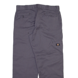 DICKIES Mens Trousers Grey Relaxed Straight W38 L31