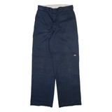 DICKIES Mens Trousers Black Regular Straight W32 L34