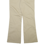 DICKIES Womens Trousers Beige Slim Bootcut W32 L31