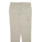 DICKIES Mens Trousers Beige Slim Straight W28 L30