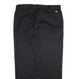 DICKIES 874 Workwear Mens Trousers Black Regular Straight W44 L32