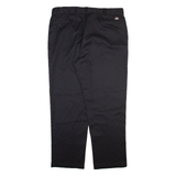 DICKIES 874 Workwear Mens Trousers Black Regular Straight W44 L32