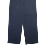 DICKIES Womens Trousers Blue Relaxed Straight W30 L30
