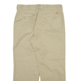 DICKIES 874 Workwear Mens Trousers Beige Regular Straight W36 L29