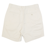 NAUTICA Mens Chino Shorts Cream M W30