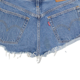 LEVI'S 501 BIG E Womens Denim Shorts Blue S W26