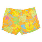 POLO RALPH LAUREN Womens Casual Shorts Orange Floral L W36