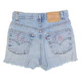 LEVI'S 512 Womens Denim Shorts Blue S W29