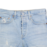 LEVI'S 501 Womens Denim Shorts Blue S W27