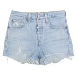 LEVI'S 501 Womens Denim Shorts Blue S W27