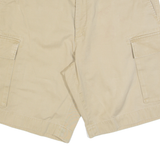 NAUTICA Clipper Mens Cargo Shorts Beige Relaxed L W36