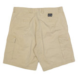 NAUTICA Clipper Mens Cargo Shorts Beige Relaxed L W36