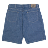 WRANGLER Mens Denim Shorts Blue Relaxed L W36