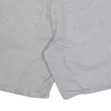 WRANGLER Mens Denim Shorts Grey Relaxed M W34