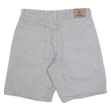 WRANGLER Mens Denim Shorts Grey Relaxed M W34