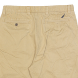 NAUTICA Clipper Mens Chino Shorts Brown M W33
