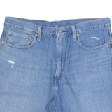 LEVI'S 469 Womens Denim Shorts Blue L W36