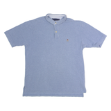 TOMMY HILFIGER Mens Polo Shirt Blue 90s M