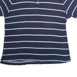 NAUTICA Mens Polo Shirt Blue Striped XL