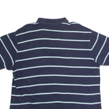 NAUTICA Mens Polo Shirt Blue Striped XL