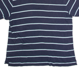 NAUTICA Mens Polo Shirt Blue Striped XL