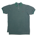 POLO RALPH LAUREN Mens Polo Shirt Green Striped M