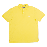 CHAPS Mens Polo Shirt Yellow L