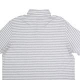 POLO RALPH LAUREN Mens Polo Shirt Grey Striped 2XL
