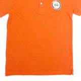 LACOSTE Slim Fit Mens Polo Shirt Orange S